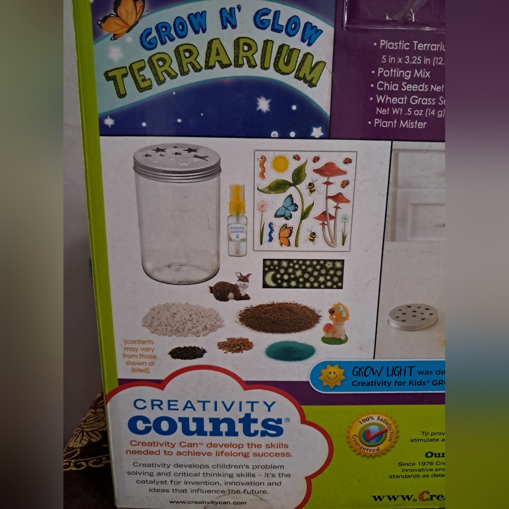 Nickelodeon Green and Purple Terrarium Kit - Picture 4 of 7